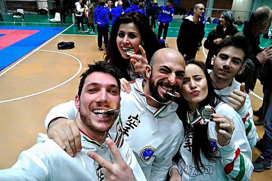 L’Arezzo Karate centra l’en-plein per i Campionati Italiani