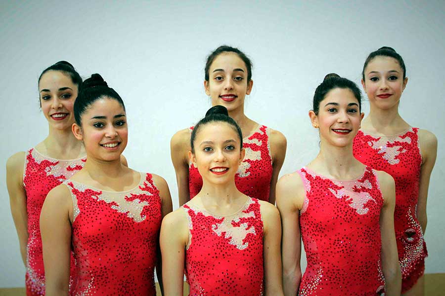 La Ginnastica Petrarca festeggia al campionato toscano di Categoria