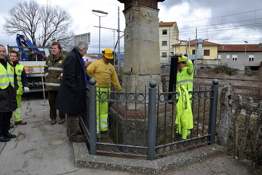 Messa in sicurezza la colonna Lorenese di Indicatore