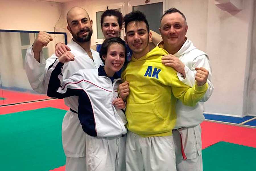 Doppio settimo posto dell’Arezzo Karate ai Campionati Italiani