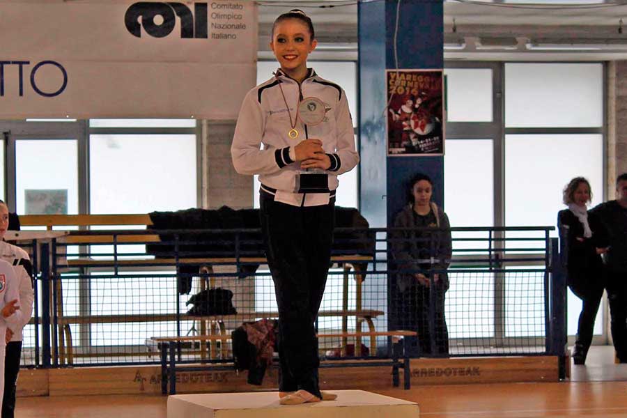 La Ginnastica Petrarca vince un titolo toscano con Gaia Iervolino