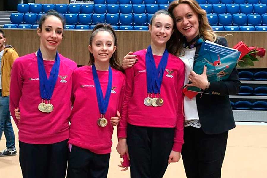 La Ginnastica Petrarca conquista gloria in terra bulgara