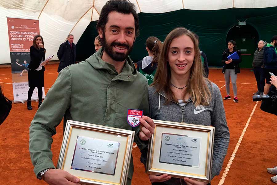 Federico Raffaelli è campione regionale assoluto nel doppio
