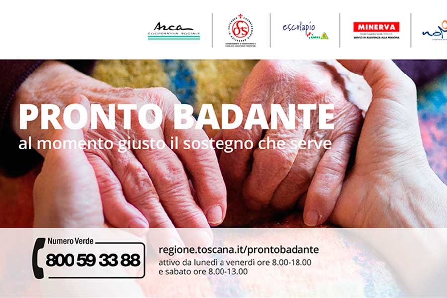 Pronto Badante, quasi 3 milioni per proseguire e stabilizzare il progetto nel 2019-2020