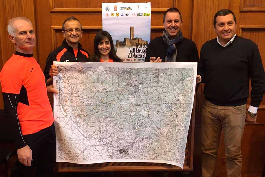 Domenica terza edizione del “Trail delle Valli Etrusche”