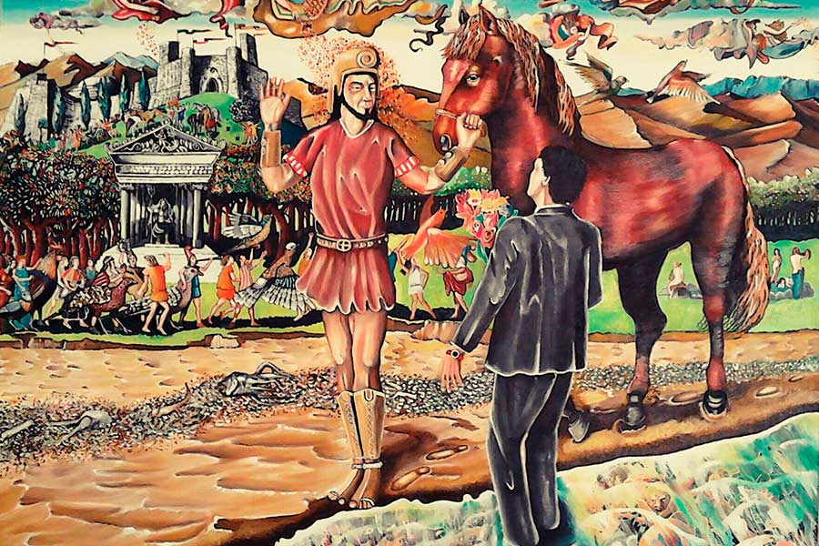 I love Surrealismo: personale di Dalo alla Fraternita dei Laici