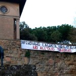 Blitz di Casapound nel centro di Arezzo