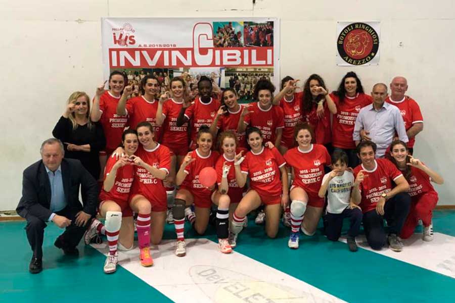 Ius Pallavolo Arezzo: promozione matematica per la Serie D femminile!