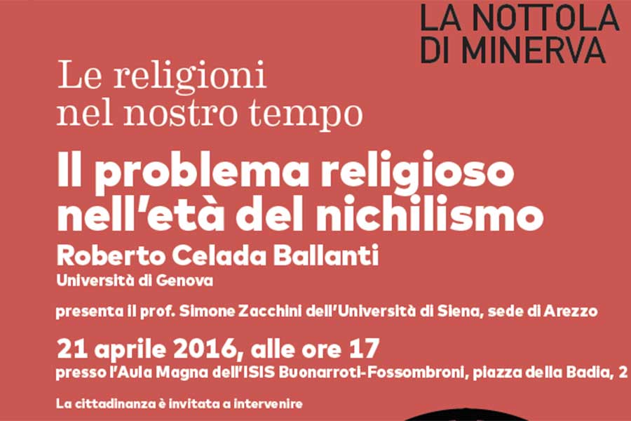 Ballanti chiude il ciclo di conferenze della Biblioteca sulle nuove religioni