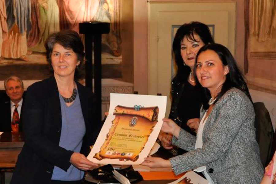 Lucignano: premiazioni Lilly