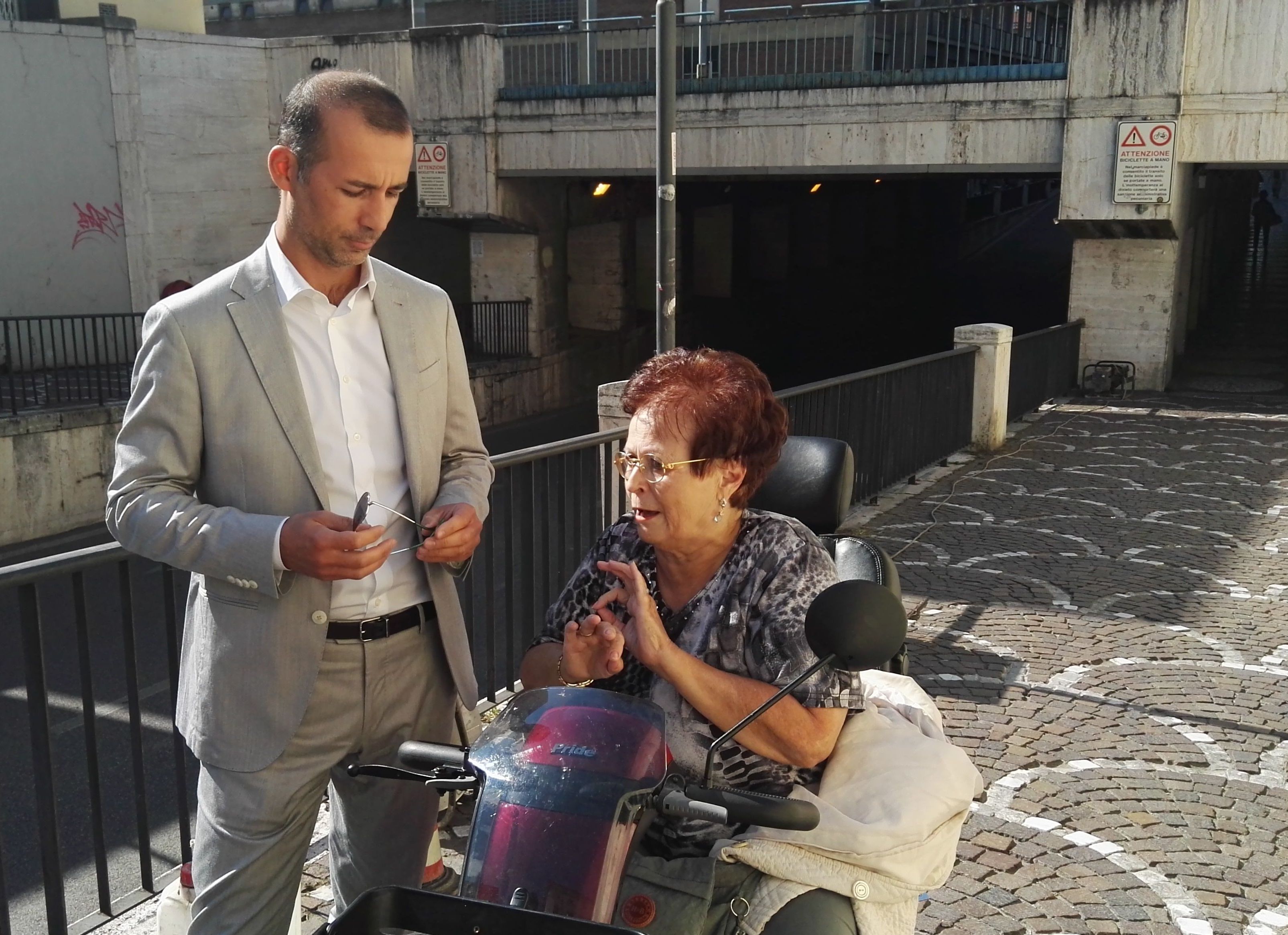 Il vicesindaco incontra Alba Coradeschi