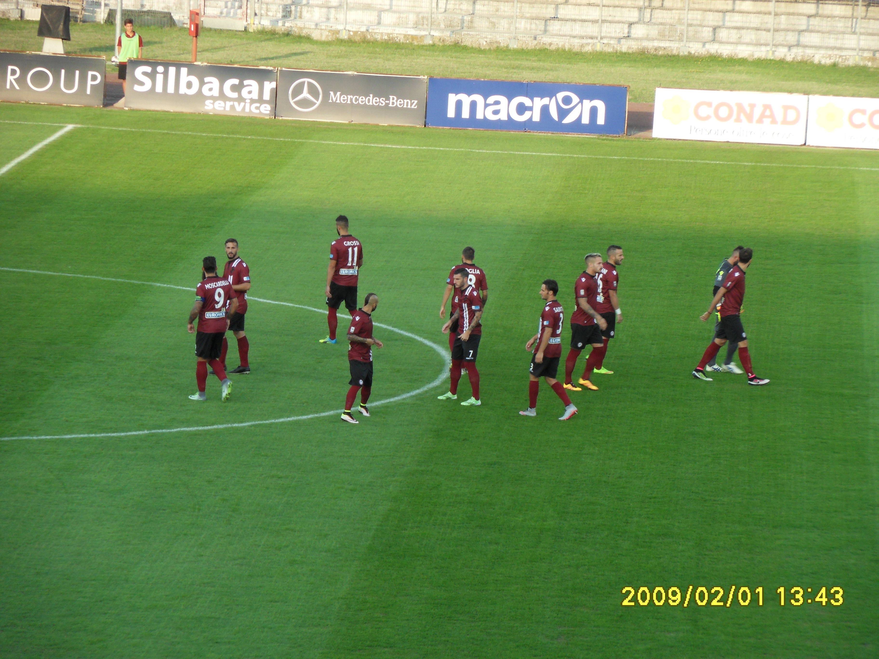 Arezzo – Tuttocuoio: 0 – 0 finale primo tempo
