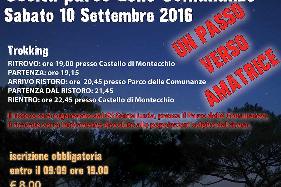 Una camminata per Amatrice
