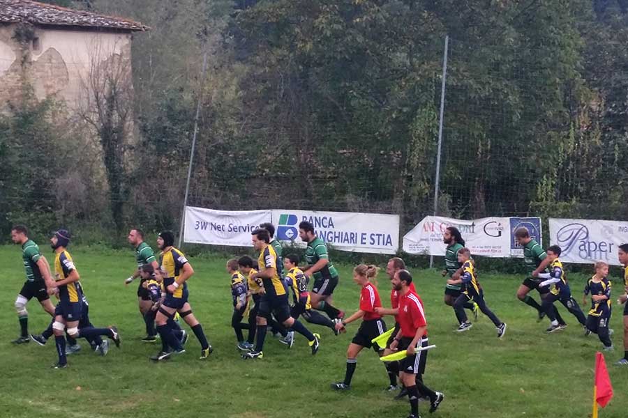 Grande domenica di rugby ieri in via dell’Acropoli