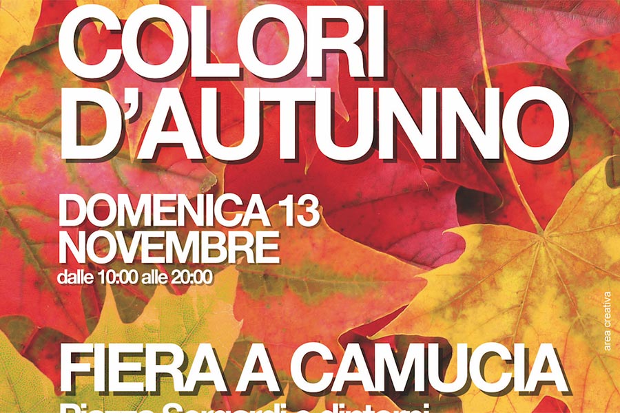 Torna a Camucia la fiera dell’autunno