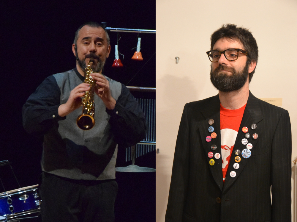 Arezzo al Festival Scrittorincittà di Cuneo con Officine della Cultura Luca Roccia Baldini e Gianni Micheli due tra gli artisti della rinomata manifestazione piemontese