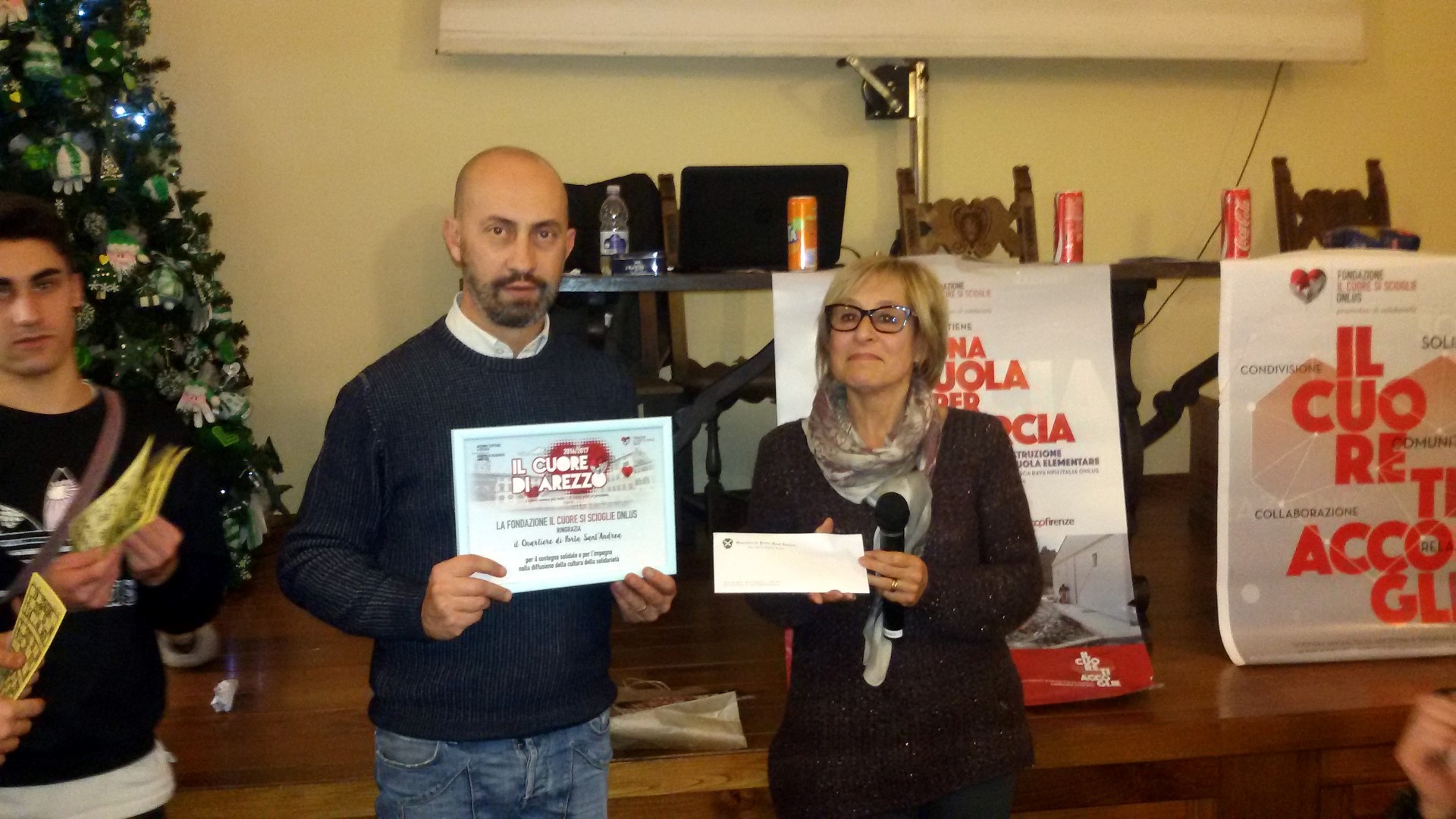 Porta Sant’Andrea: sostegno alla fondazione “il cuore si scioglie”