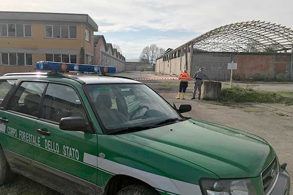 Corpo La Forestale sequestrata la Ex Fungaia di Sansepolcro, da modello industriale a bomba ecologica