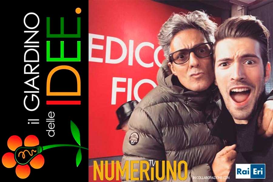 Giovanni Caccamo: diretta dal Giardino delle IDEE in collaborazione con RAI ERI