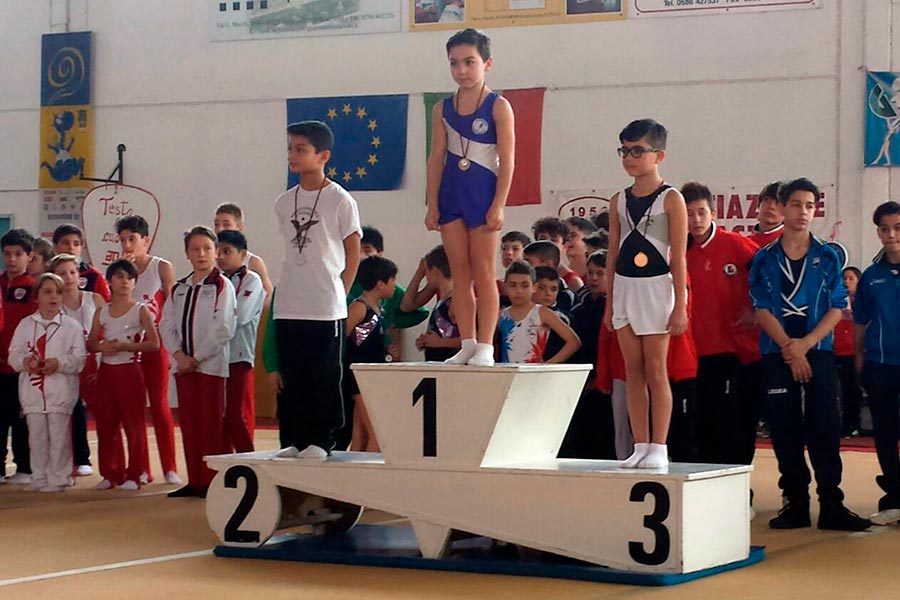 La ginnastica artistica maschile della Petrarca rinasce con due ori