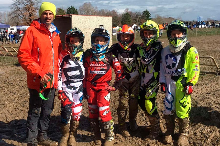 Bilancio positivo per lo “squadrone” del Brilli Peri alla prima del campionato toscano minicross e motocross