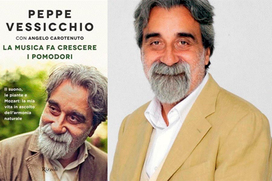 Il Maestro Peppe Vessicchio ospite del Giardino delle IDEE