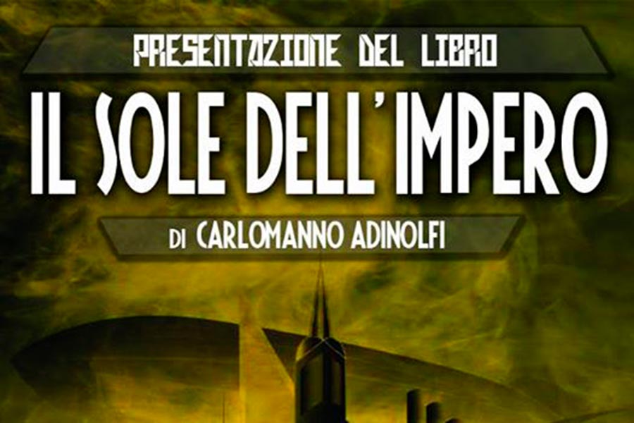 Arezzo, alla Mondadori presentazione del libro “Il sole dell’Impero” di Carlomanno Adinolfi