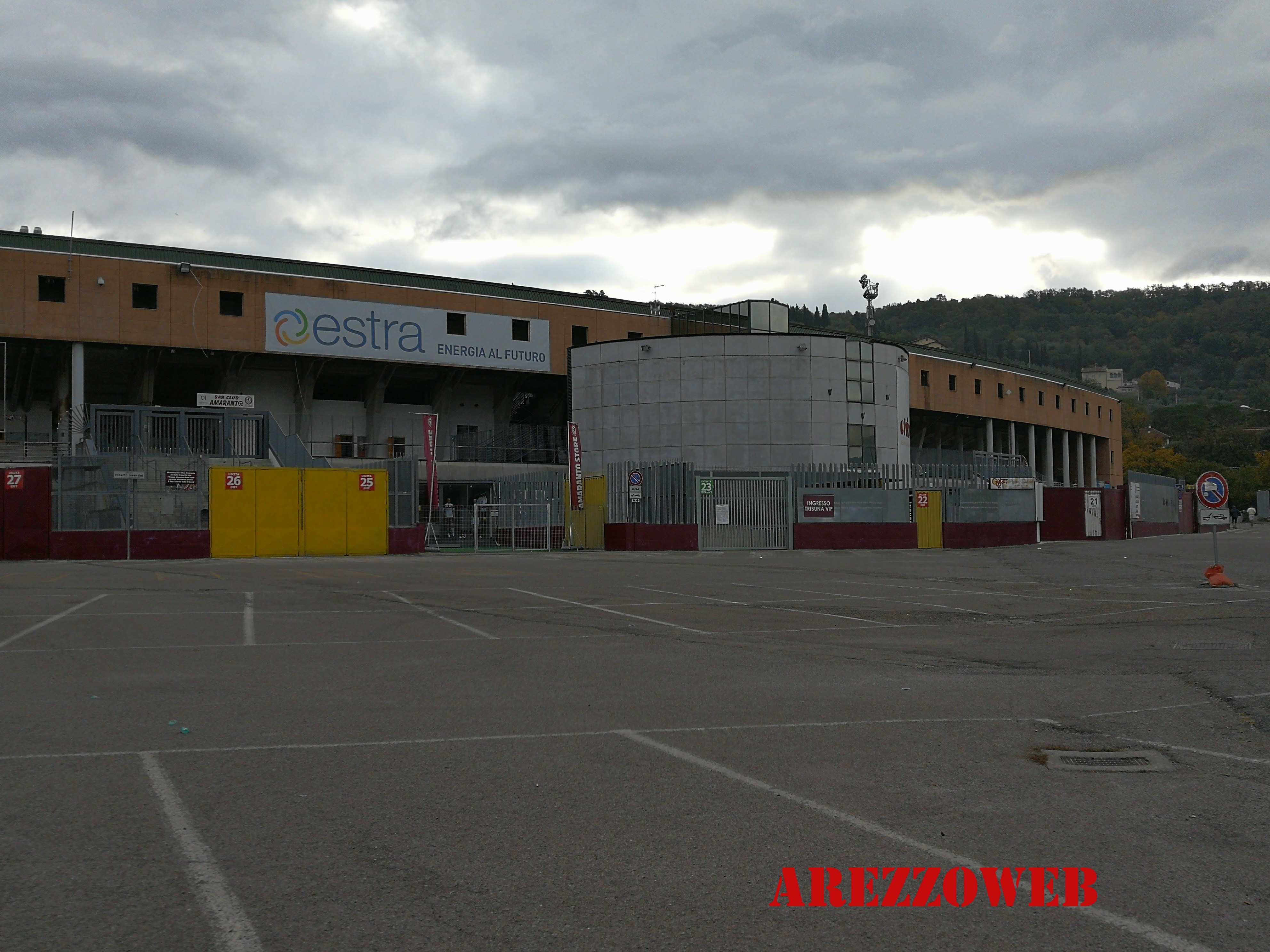 Stadio Città di Arezzo: agibilità ottenuta