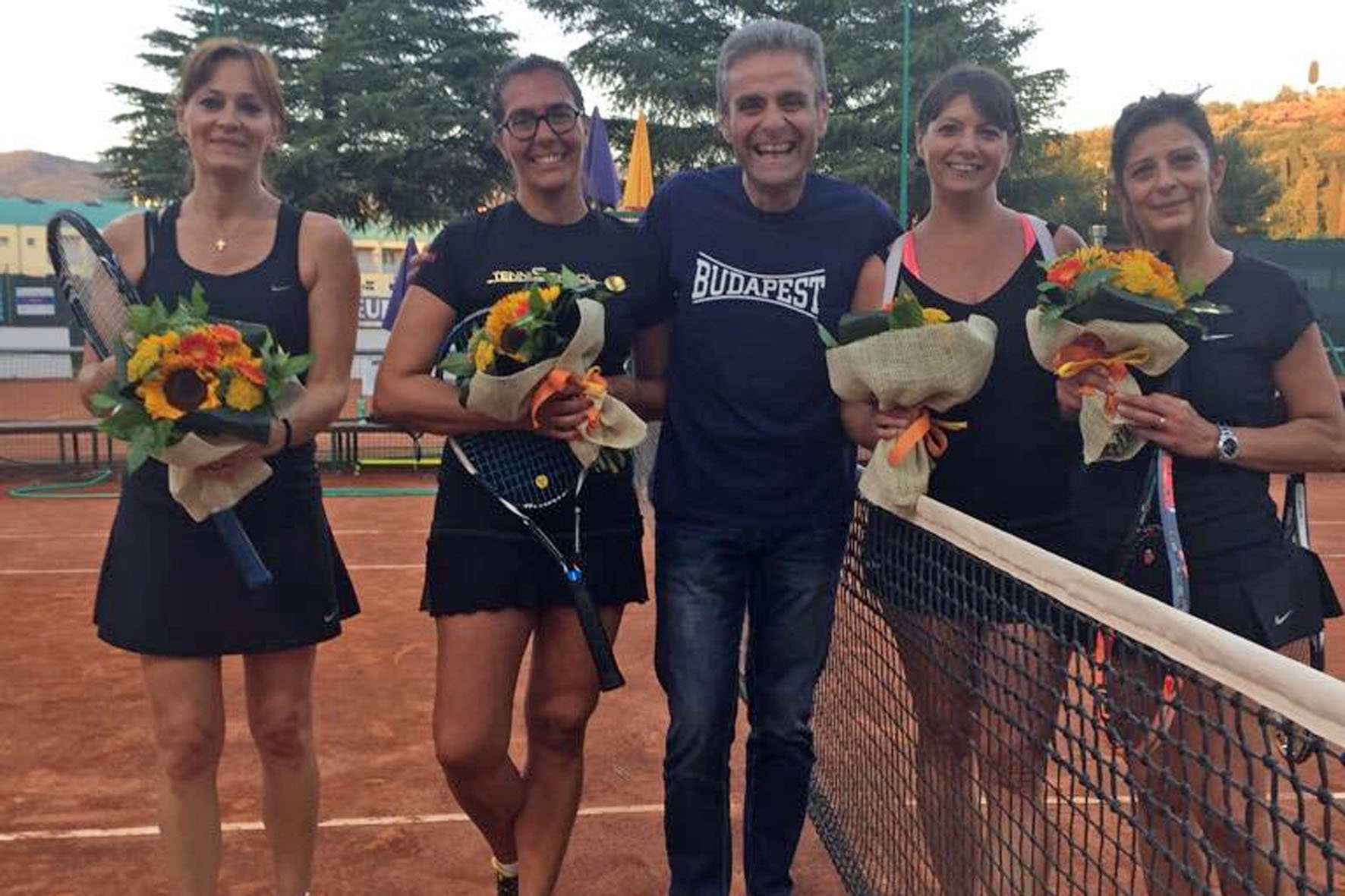 Mille partite e cento tennisti: il Ct Giotto premia i campioni sociali