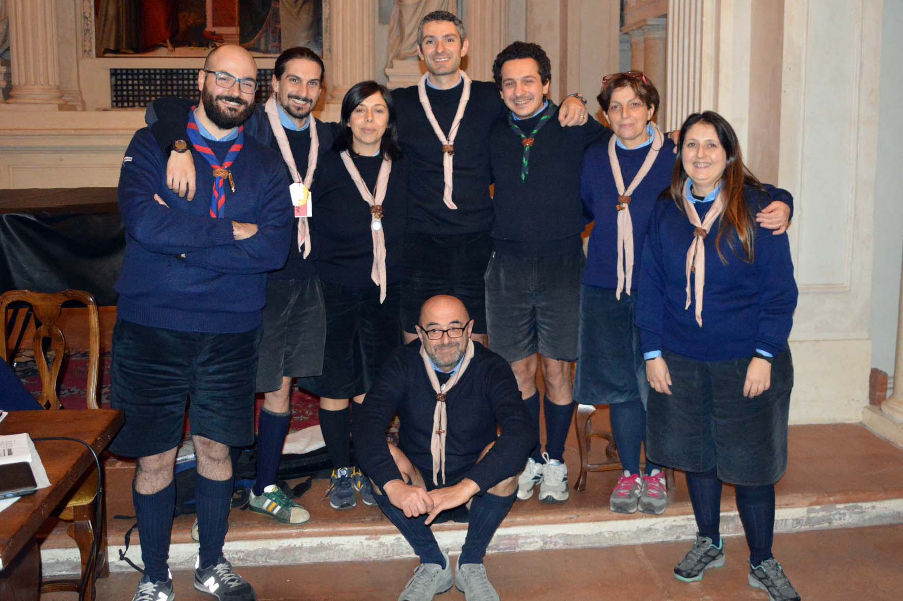 Gli scout di Arezzo accolgono e distribuiscono la Luce della Pace