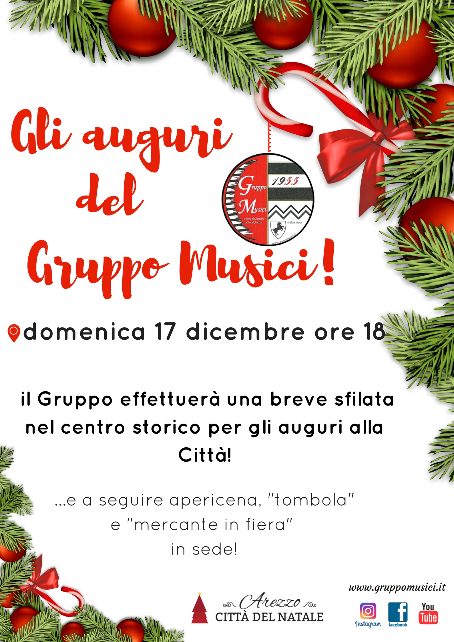 Gli auguri del Gruppo Musici