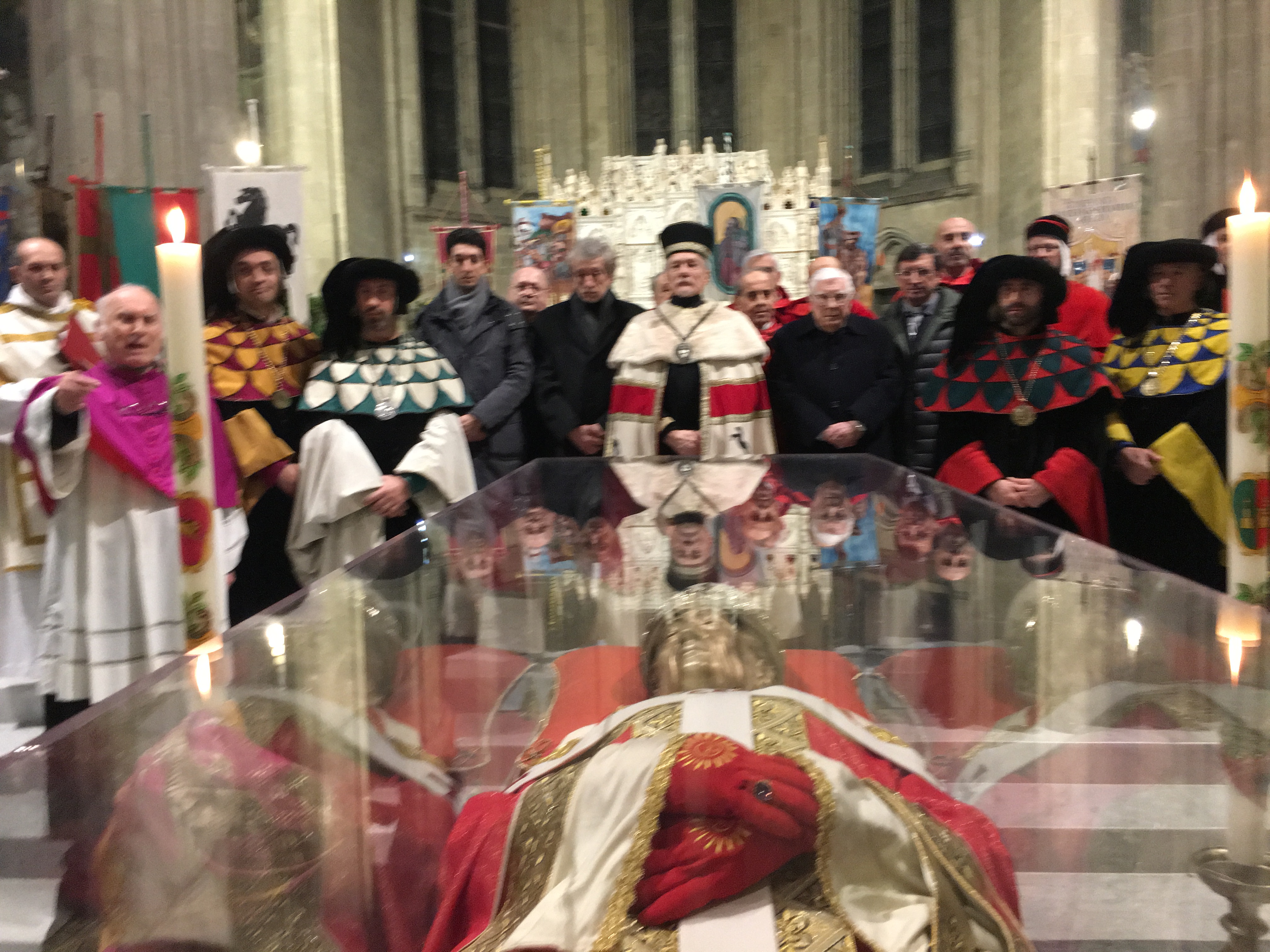 Partito l’anno giostresco con la Cerimonia dell’Offerta dei Ceri al Beato Gregorio X