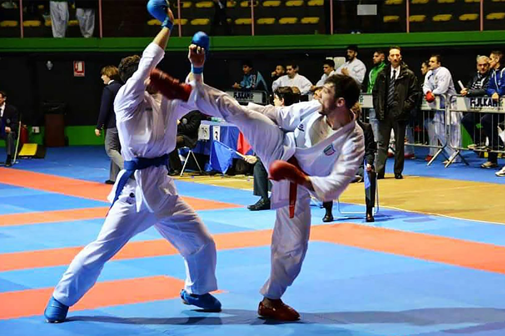 Il casentinese Filippo Oretti torna tra i grandi del karate italiano