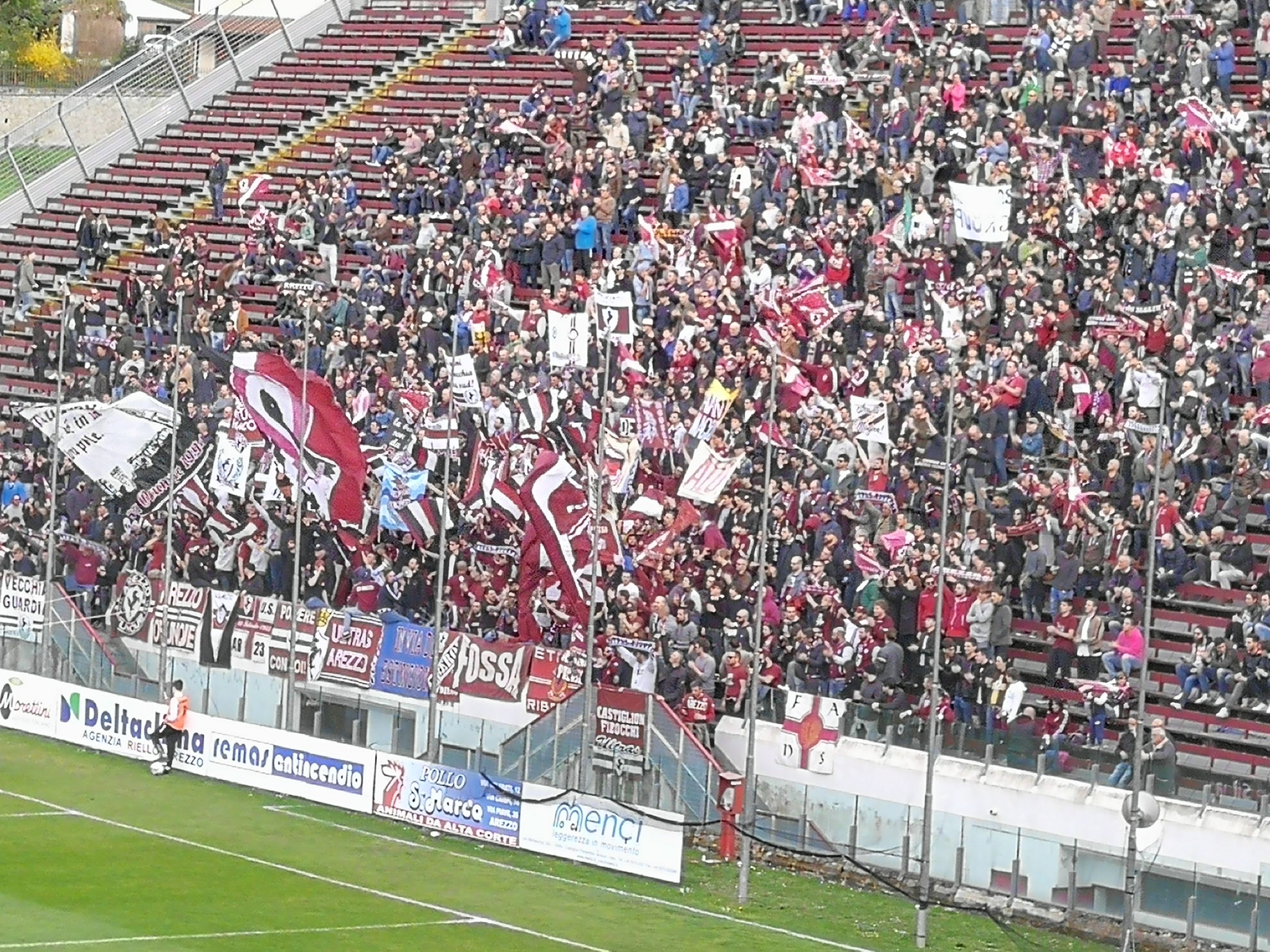 Arezzo sconfitto con onore dal Monza