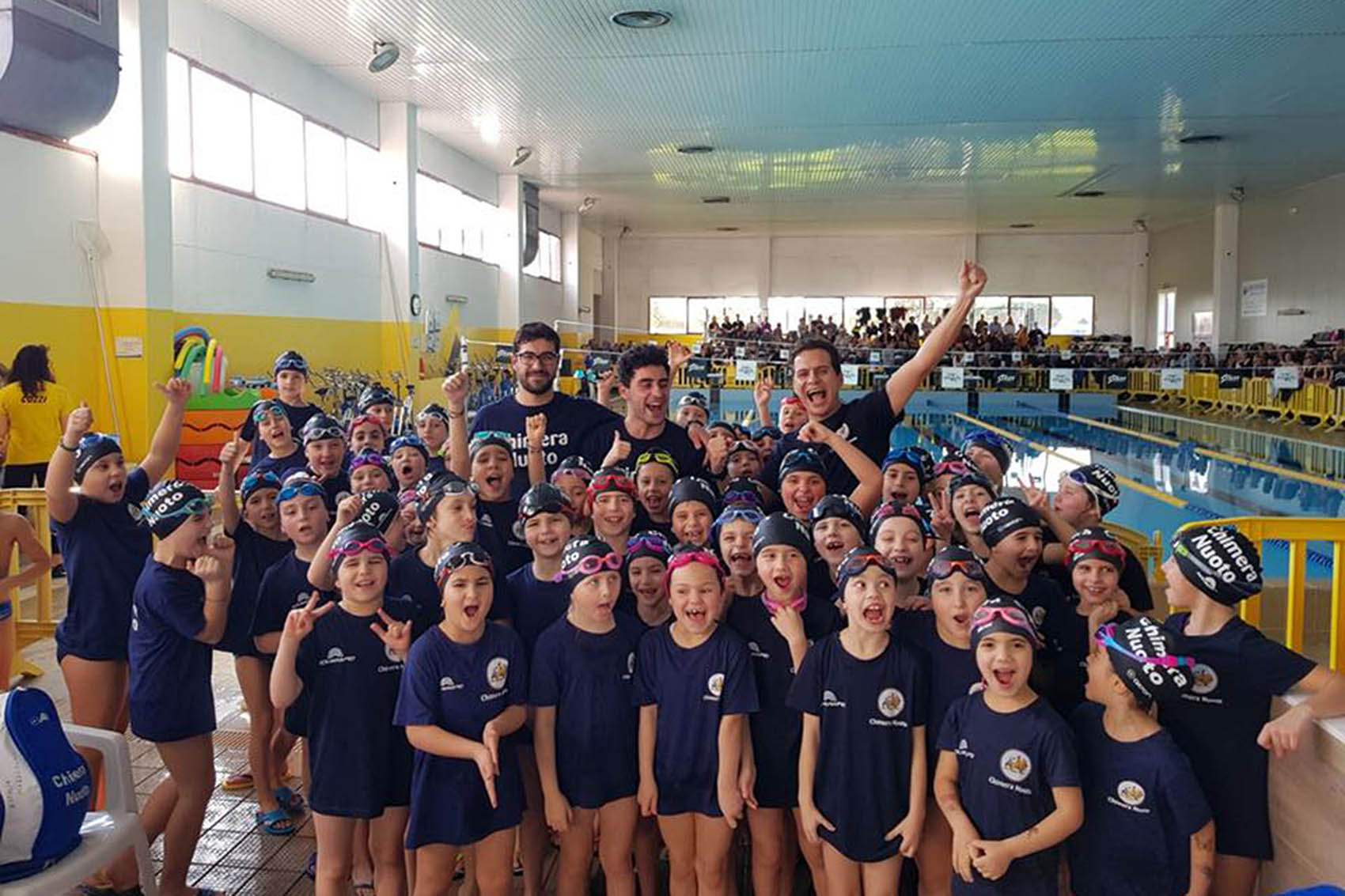 La Chimera Nuoto premia i centocinquanta atleti del Propaganda