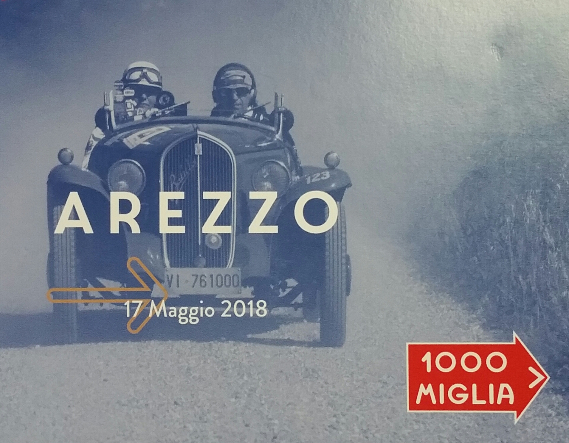 La 1000 miglia fa tappa ad Arezzo