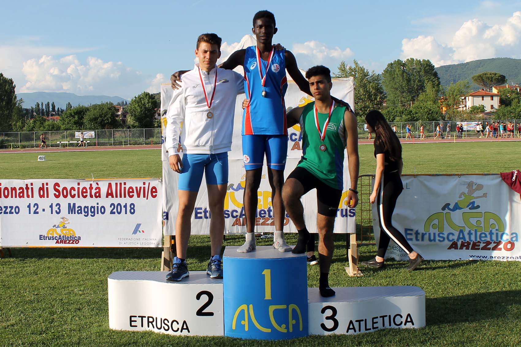 Quattro medaglie per l’Alga EtruscAtletica nei campionati casalinghi