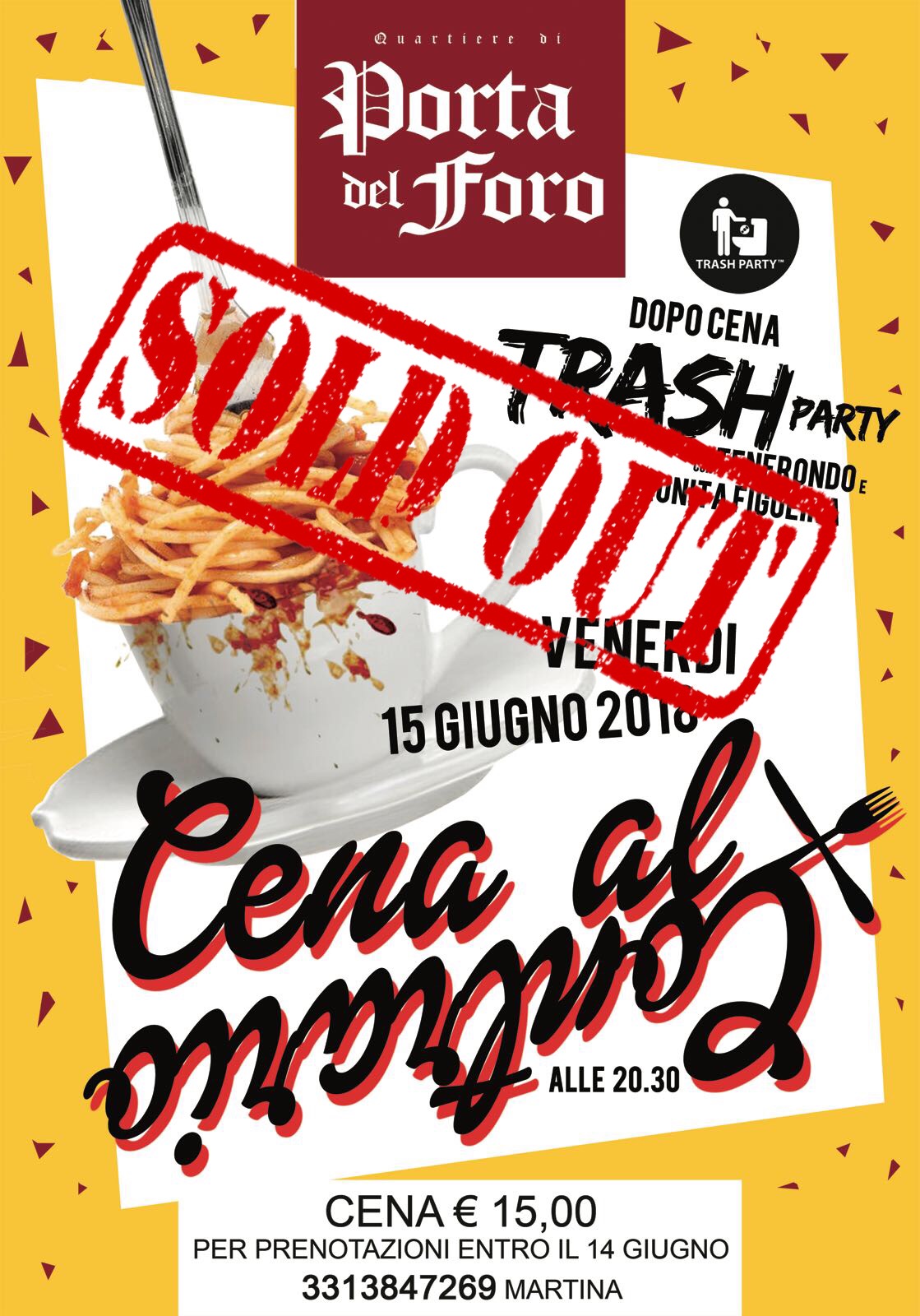 I magnifici 800 della “Cena al Contrario”