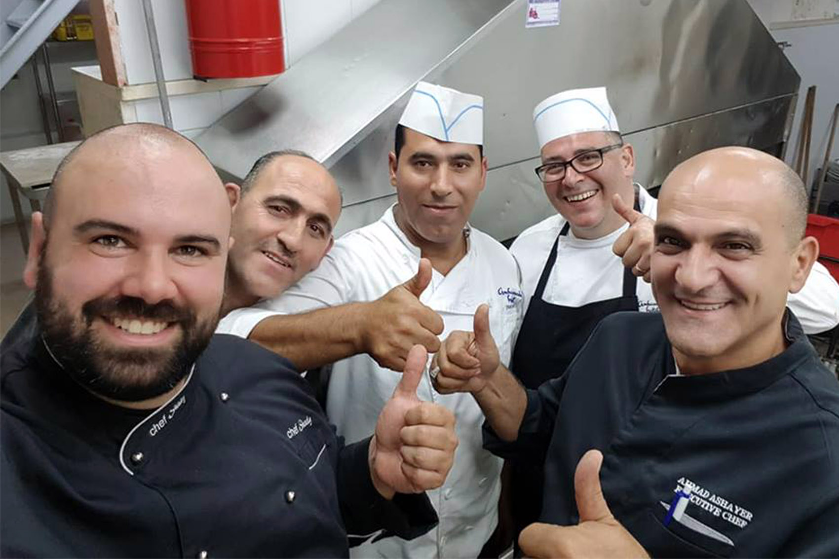 Chef Shady fa scuola di cucina aretina in Palestina