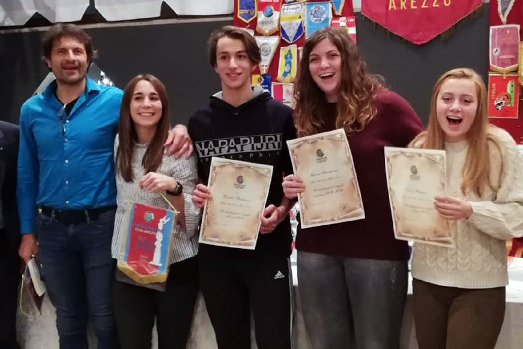 La storia dell’Alga EtruscAtletica premiata dal Panathlon Club Arezzo