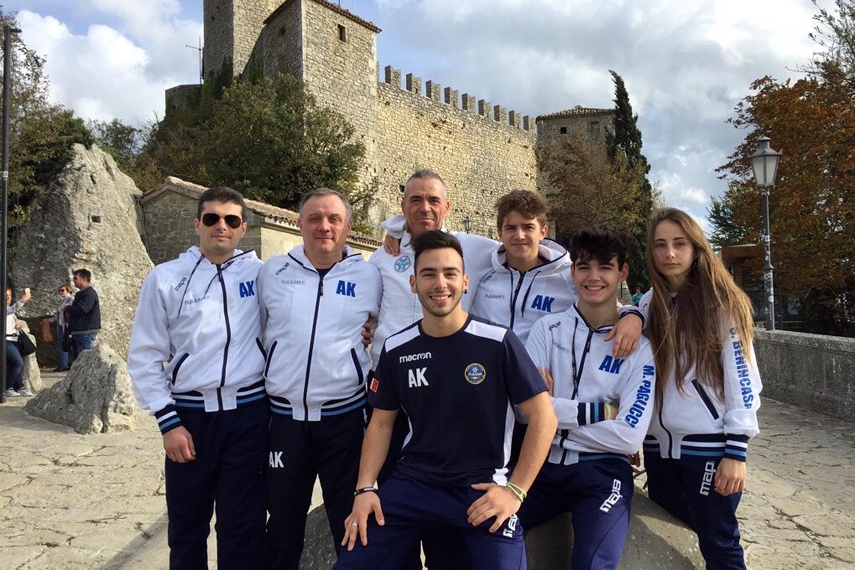 Arezzo Karate 1979 cinque bronzi all’Open di San Marino