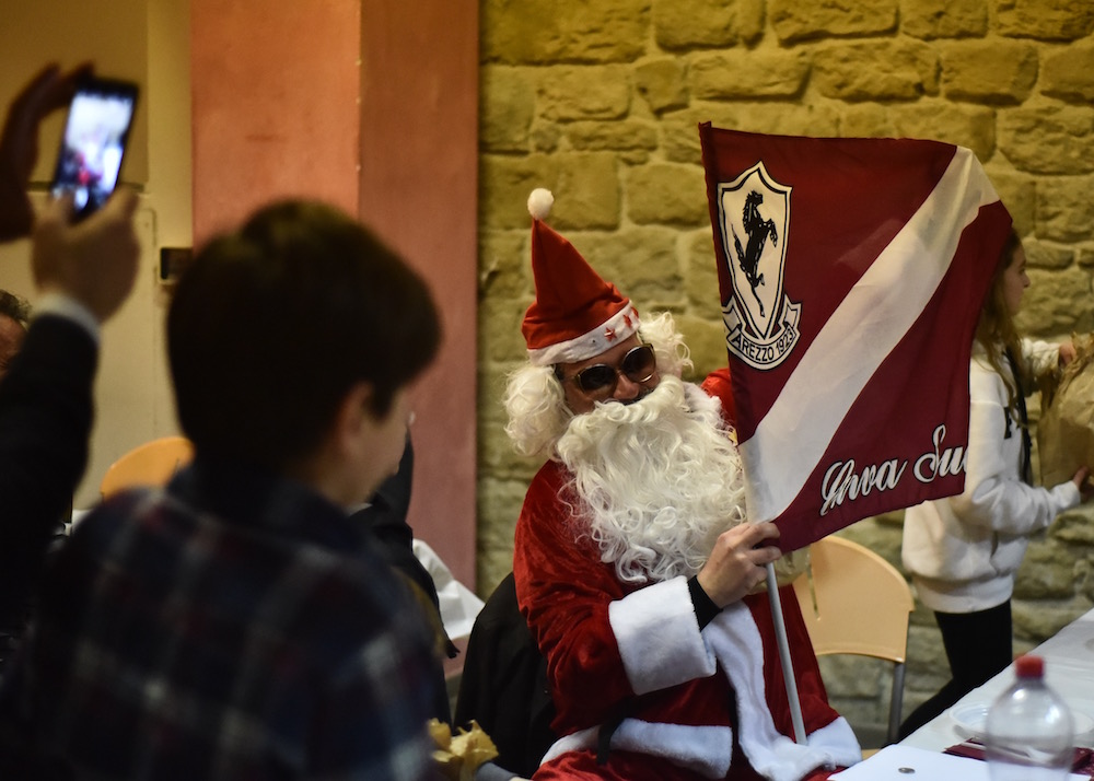 Festa di Natale per Orgoglio Amaranto