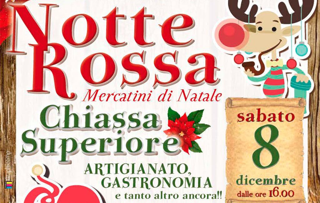 “Notte Rossa” alla Chiassa Superiore