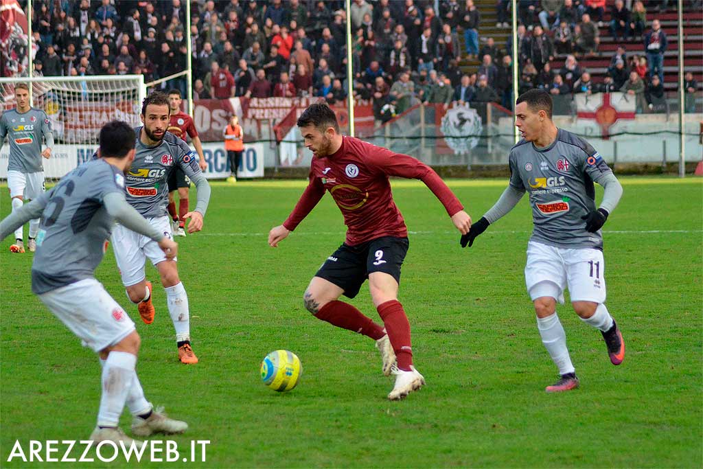 L’Arezzo agguanta il pari all’ultimo respiro con Cutolo: finisce 1-1 contro l’Alessandria