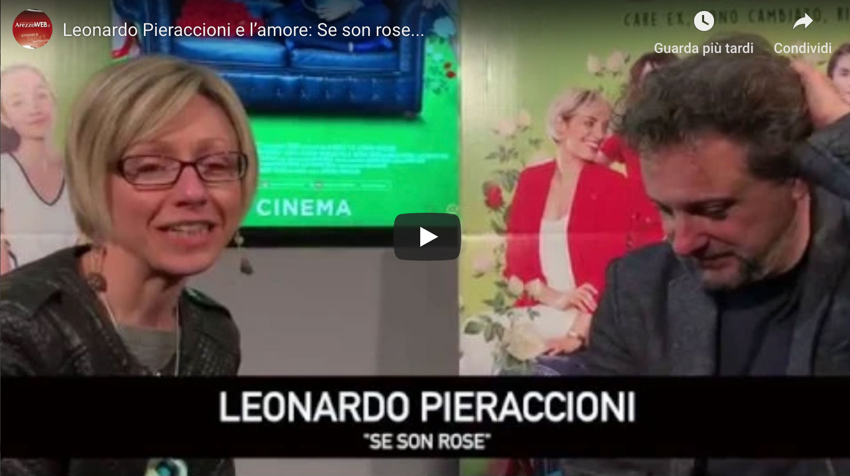 Leonardo Pieraccioni e l’amore: Se son rose…