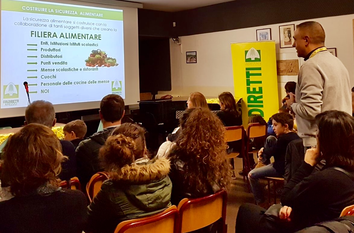Educazione alla campagna amica: nelle mense scolastiche cibo locali a KM0