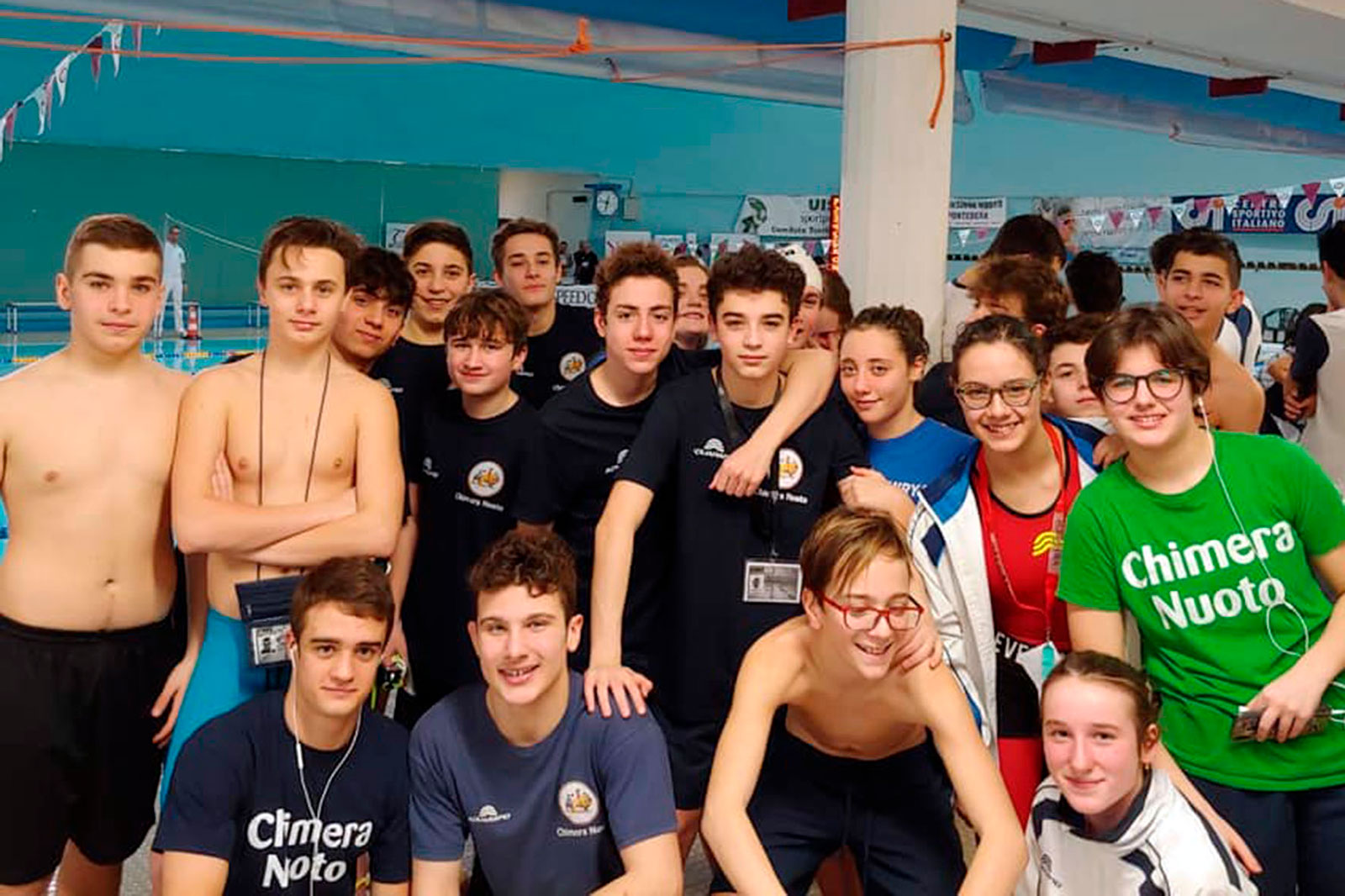 Ventun medaglie per la Chimera Nuoto al trofeo “Città di Pontedera”