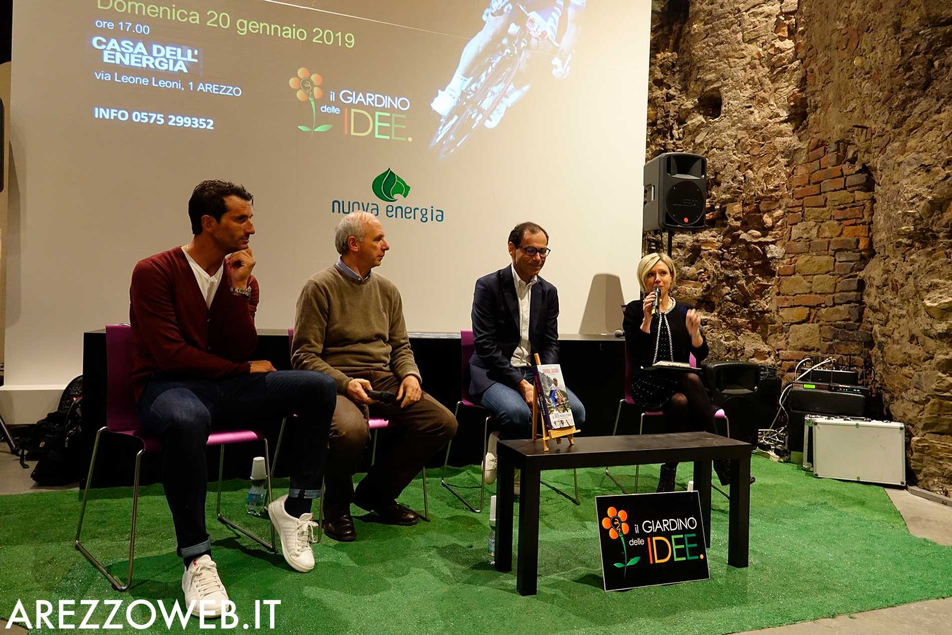 Davide Cassani ospite del Giardino delle Idee per presentare il suo libro “Le salite più belle d’Italia
