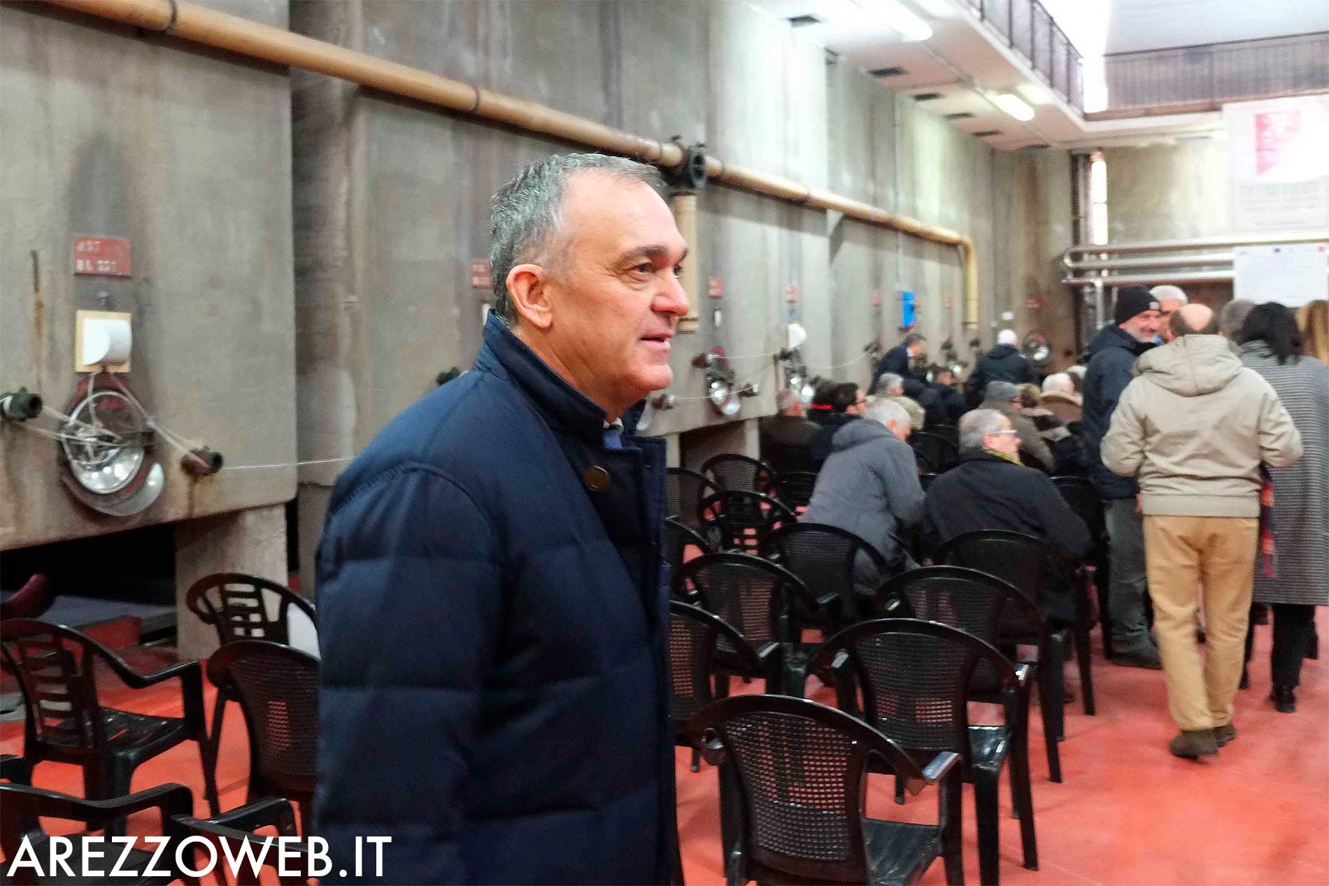 Il Governatore Rossi visita la cantina sociale di Arezzo – FOTO