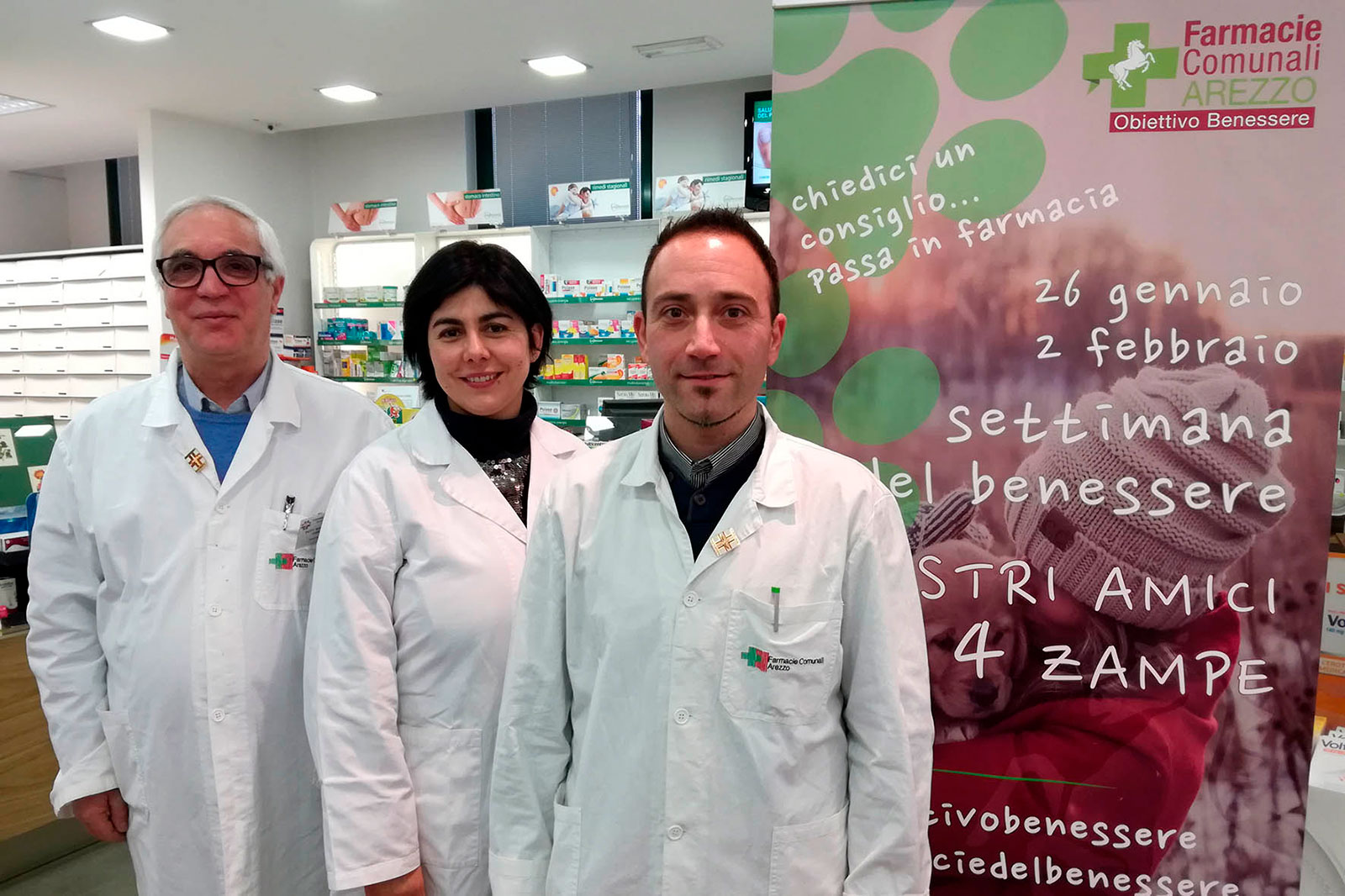 “I nostri amici a 4 zampe”, consigli e sconti nelle Farmacie Comunali